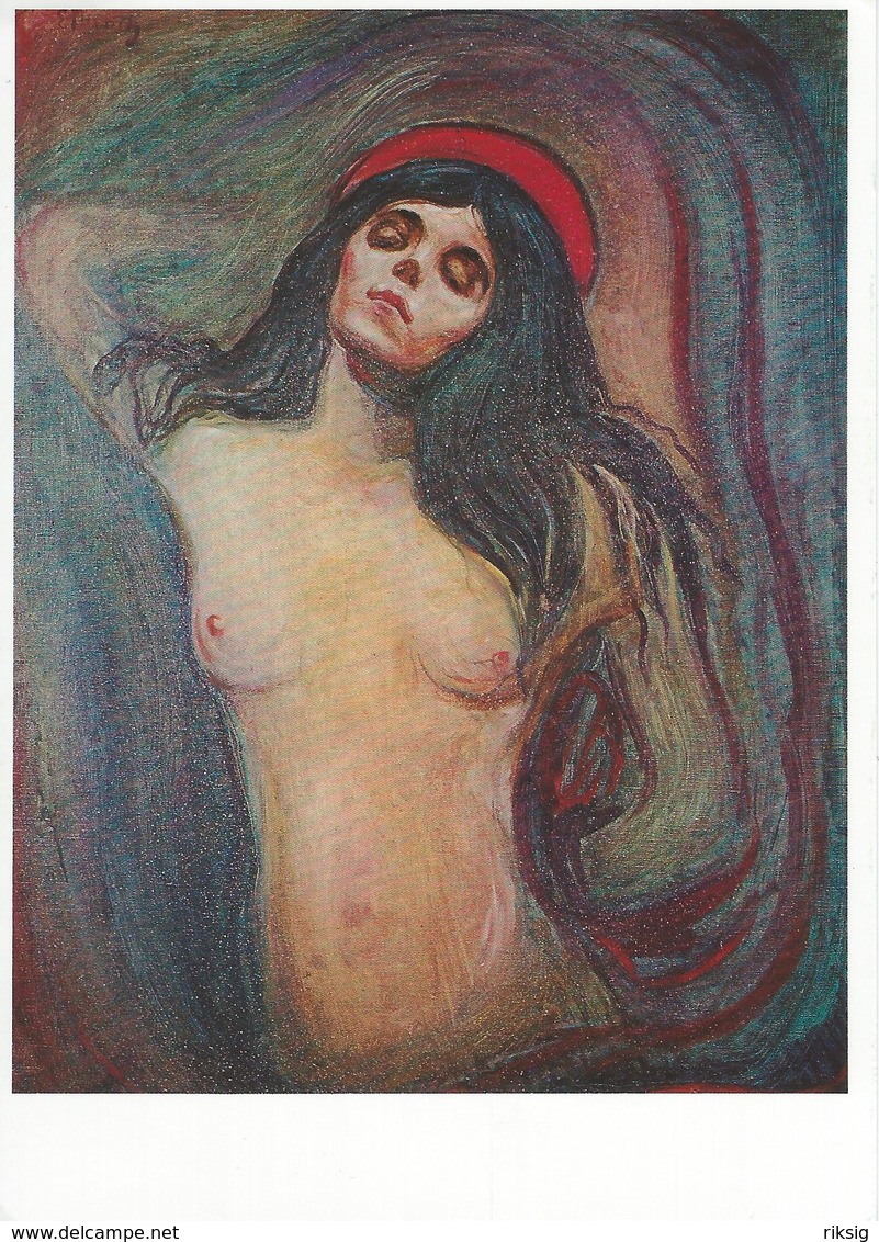 Painting - Edvard Munch - Madonna.  # 07760 - Paintings