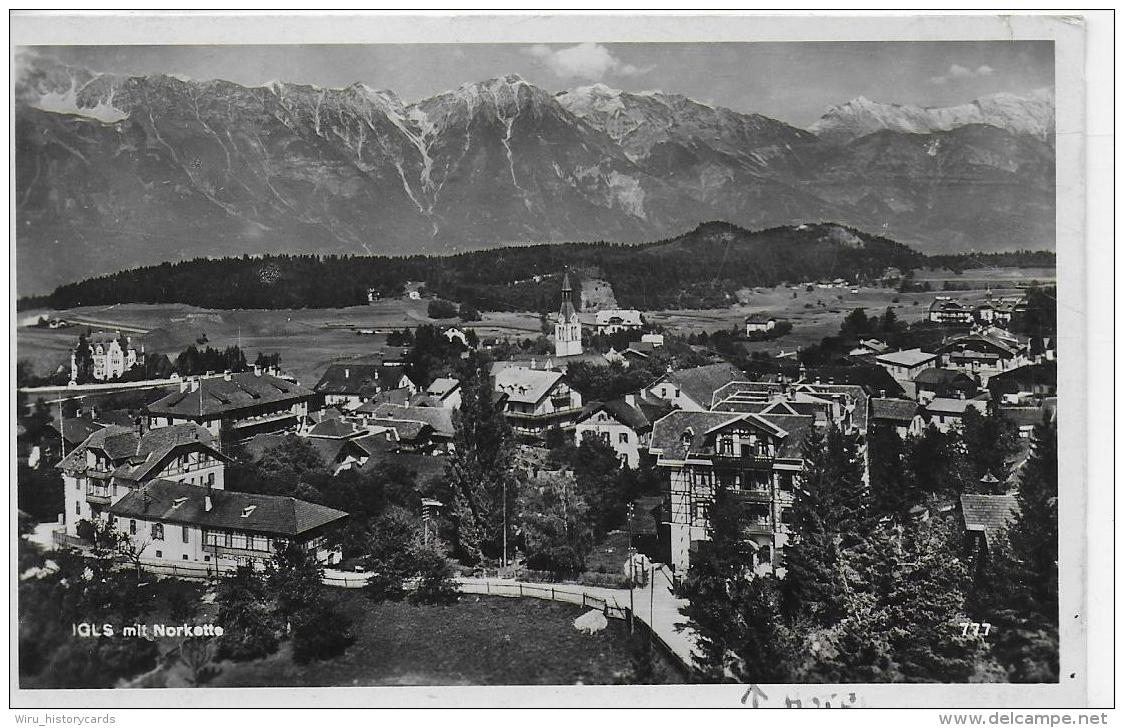 AK 0939  Igls Mit Nordkette - Verlag Chizzali Um 1949 - Igls