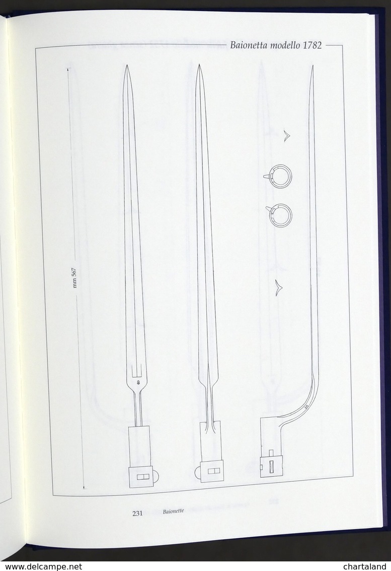 F. Sterrantino - Le armi da fuoco del vecchio Piemonte 1683-1799 - 1^ ed. 2002