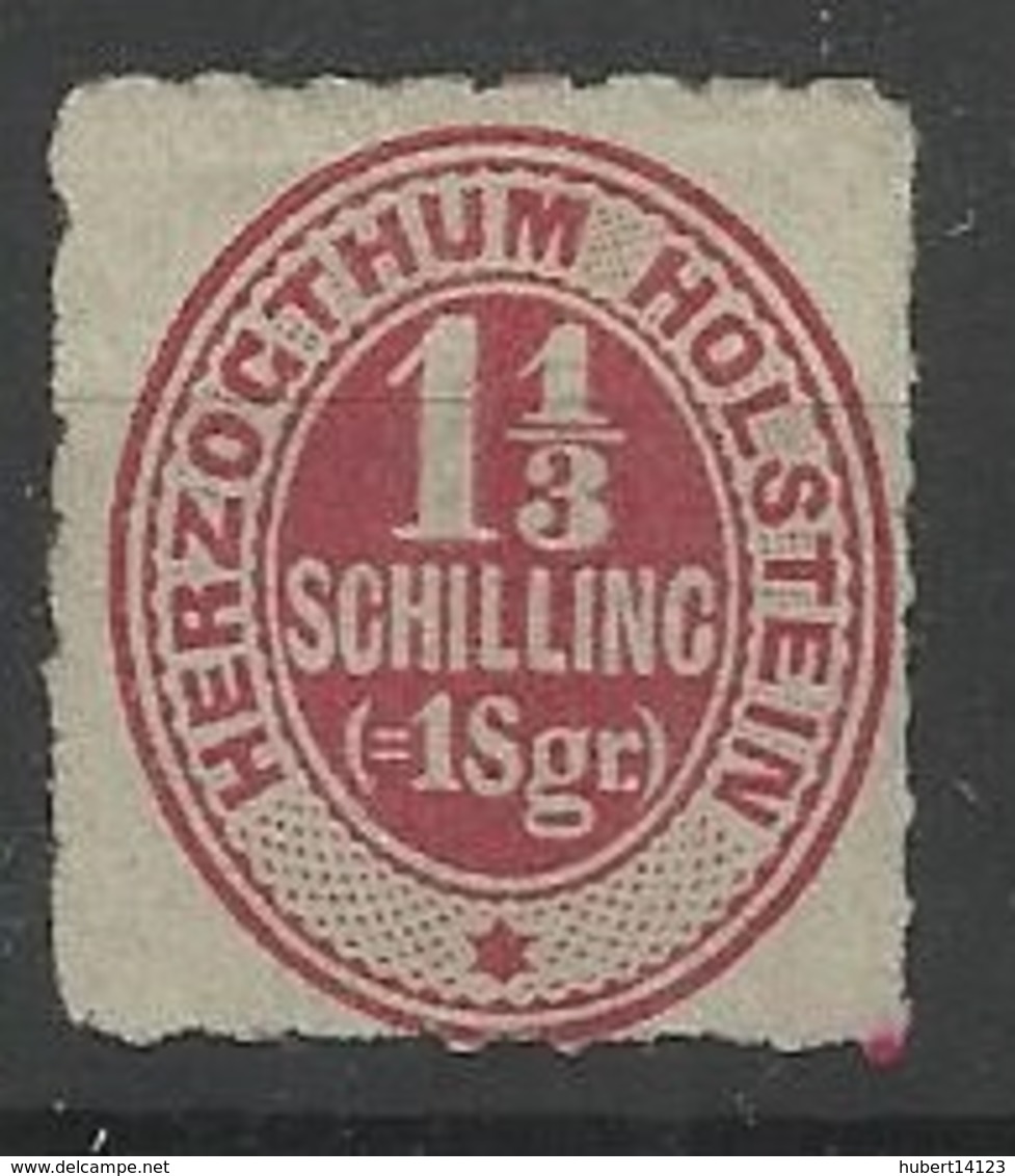 SCHLESWIG HOLSTEIN N° 12 Neuf Avec Charnière - Schleswig-Holstein