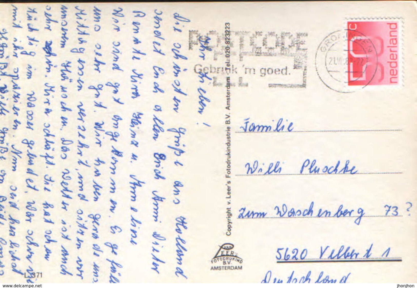Nederland - Postcard Circulated In 1982 - Zuidlaren - Collage Of Images  - 2/scans - Zuidlaren