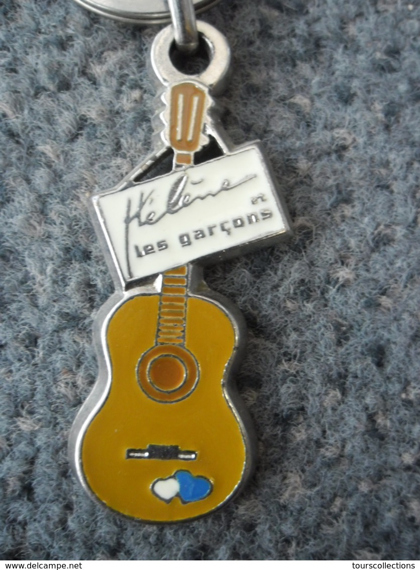 1 PORTE CLEFS GUITARE - Série Télé HELENE ET LES GARCONS - EUSTACHE 1992 - Porte-clefs