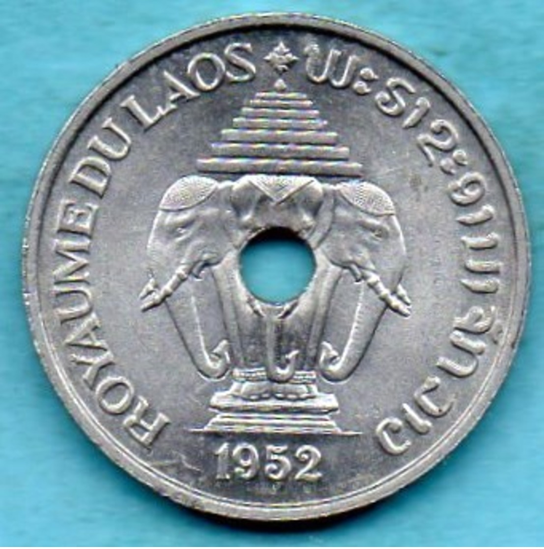 (r65)  LAOS  20 Cents 1952 - Laos