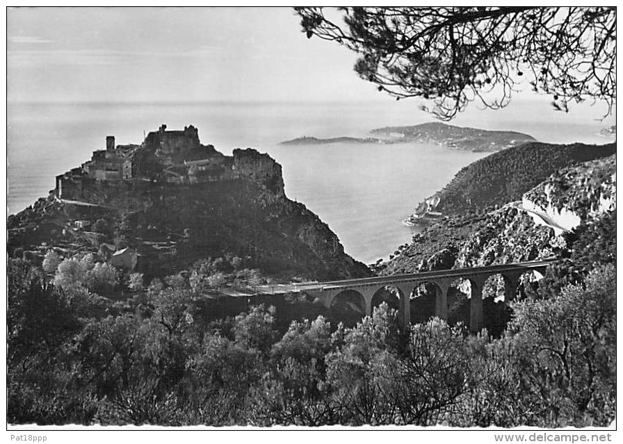 ** Lot de 11 cartes ** 06 - EZE ( cartes diversifiées toutes scannées ) CPSM noir blanc grand format - Alpes Maritimes