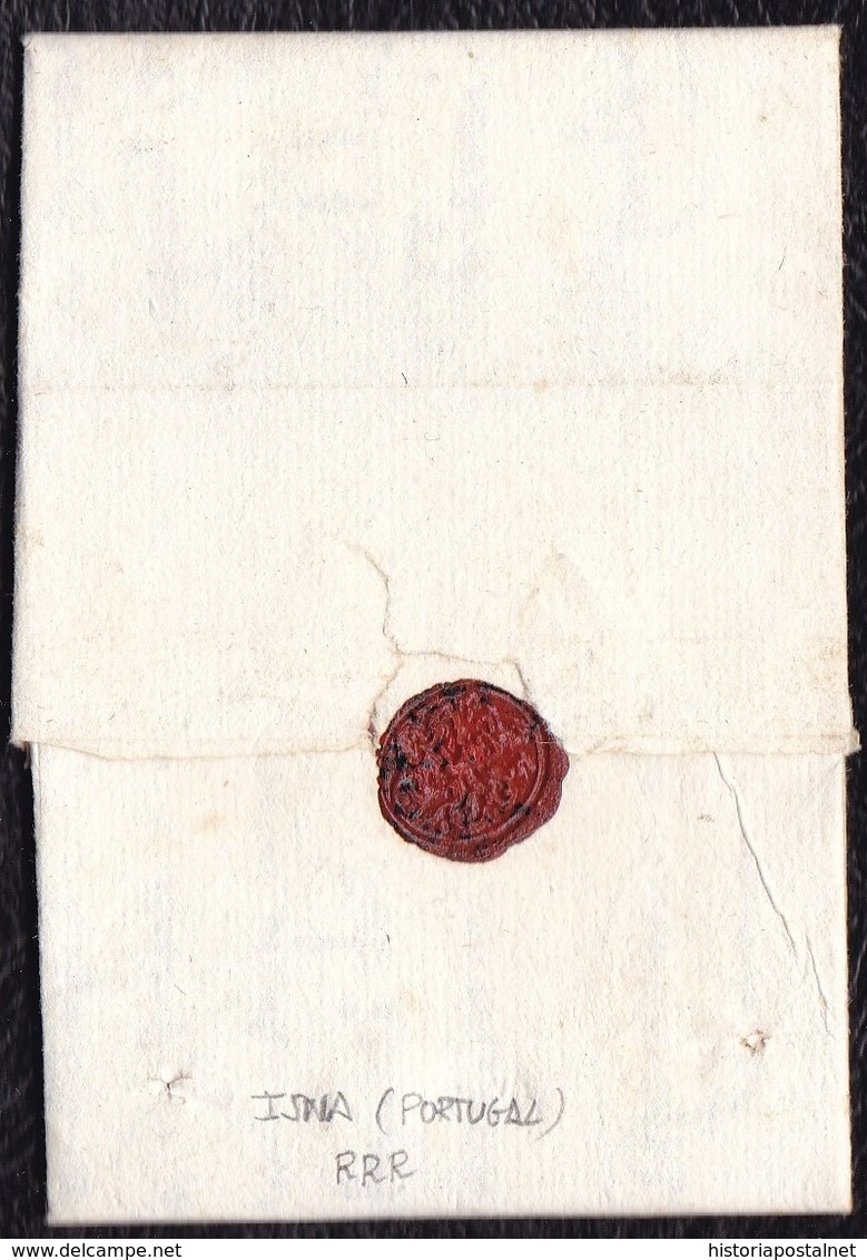 1669 ISNA A MADRID. RARÍSIMO CORREO DEL SIGLO XVII. - ...-1853 Préphilatélie