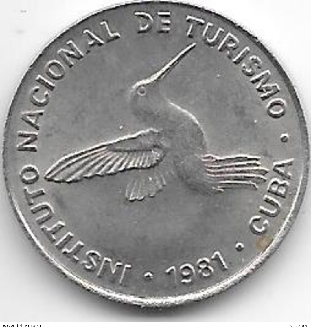 Cuba 10 Centavos 1981  Km 415.1   Xf+ !!!!! - Cuba