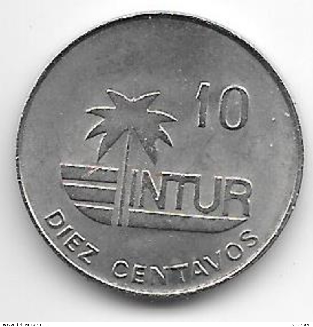 Cuba 10 Centavos 1981  Km 415.1   Xf+ !!!!! - Cuba