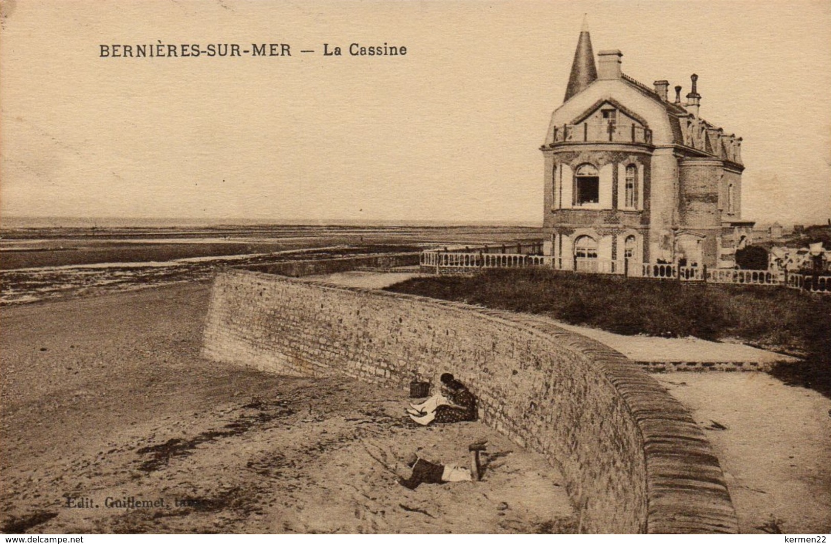 CPA 14 BERNIERES SUR MER La Cassine - Autres & Non Classés