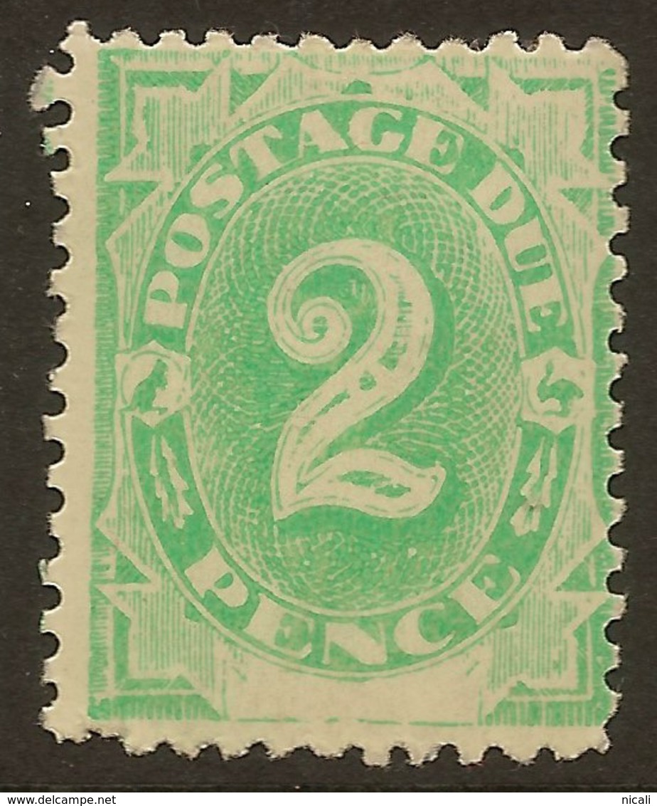 AUSTRALIA 1902 2d Postage Due SG D3 HM #AMX23 - Segnatasse