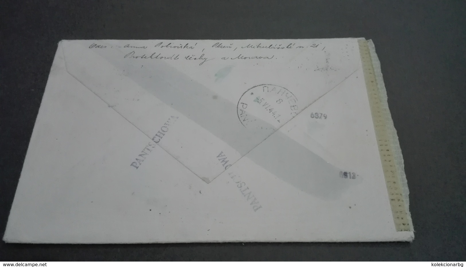 1469. WW 2 Letter Prinz Eugen Division Plzen-Pantschowa(Pancevo)-Freiwillingen Division - Covers & Documents