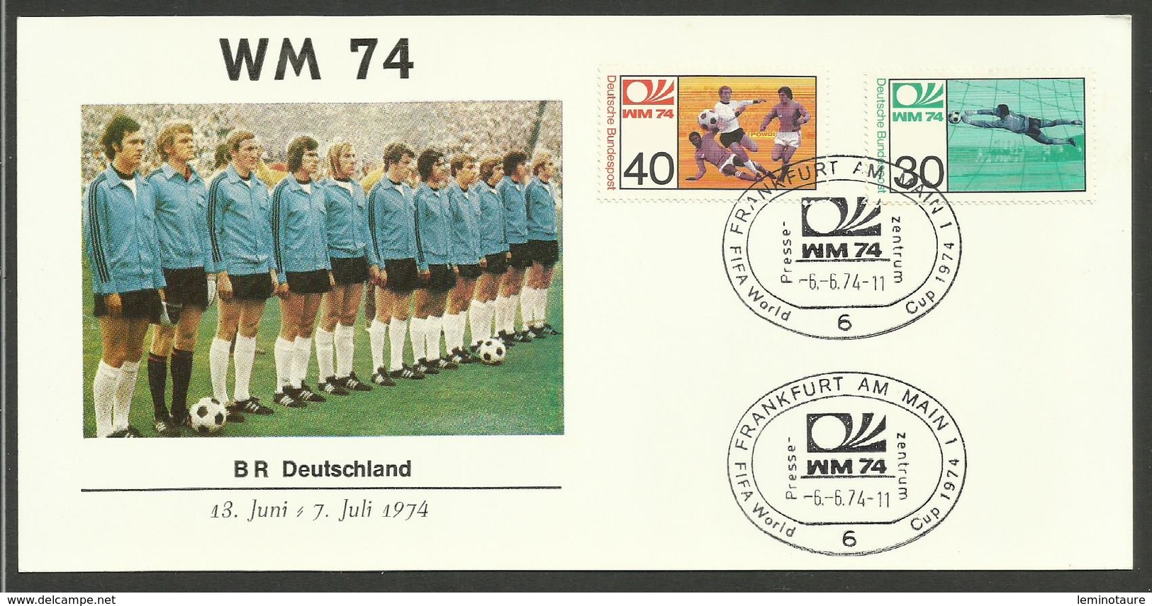 DEUTSCHLAND / WM 1974 / FIFA World Cup - 1974 – Germania Ovest