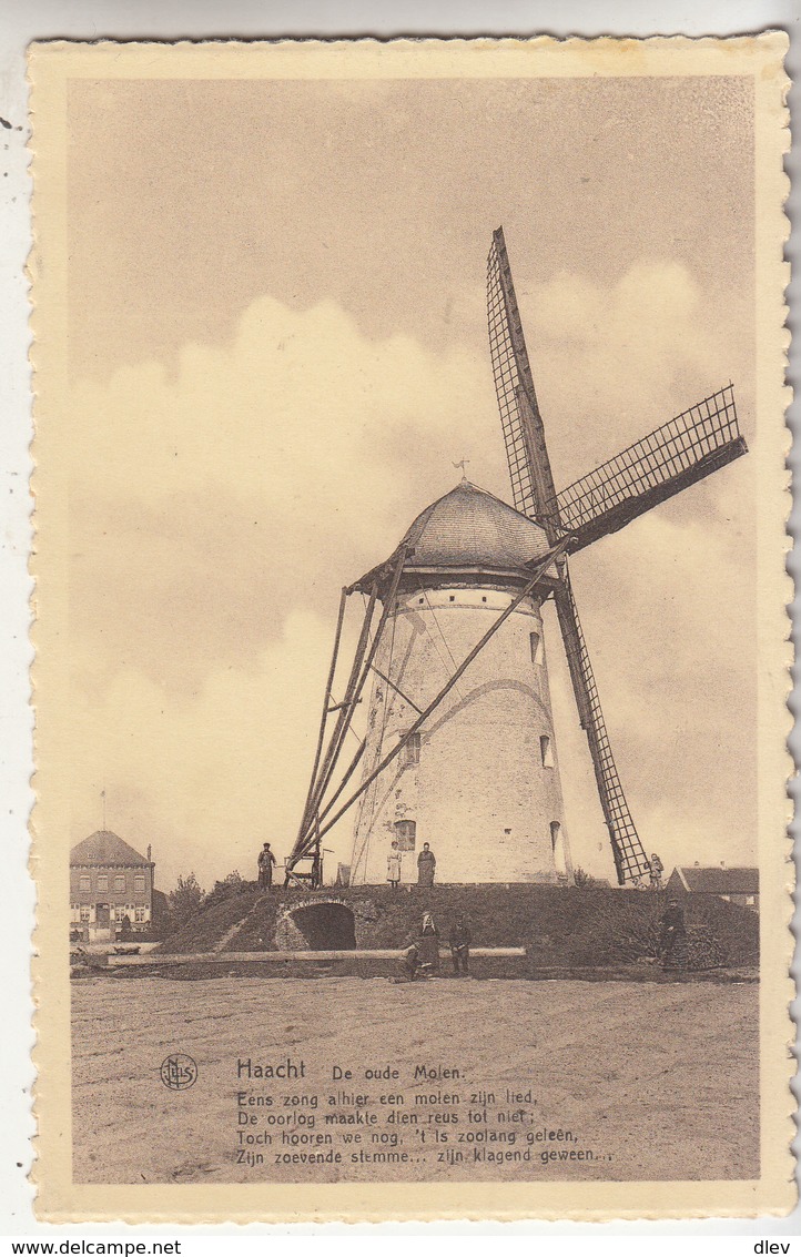 Haacht - De Oude Molen En Omgeving - Geanimeerd Uitg. Drukkerij Coop-Bosmans, Haacht/Nels - Windmills