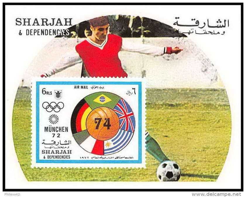 Sharjah - 2060/ N° 122 FOOTBALL (soccer) Munich Jeux Olympiques (olympic Games) 1970/1972 ** MNH - Sommer 1972: München