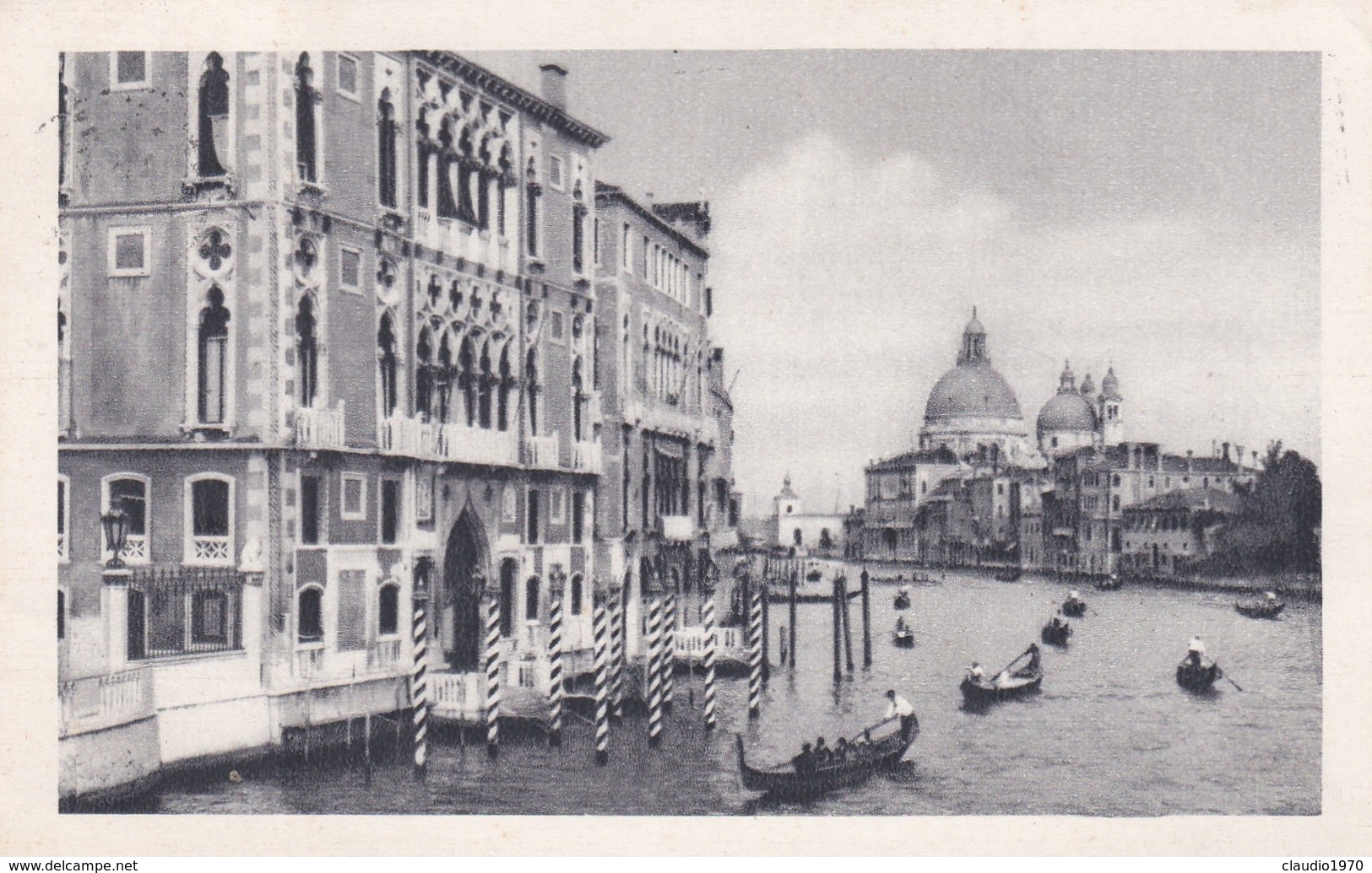 CARTOLINA - POSTCARD - VENEZIA - CANAL GRANDE E CHIESA DELLA SALUTE - Venezia