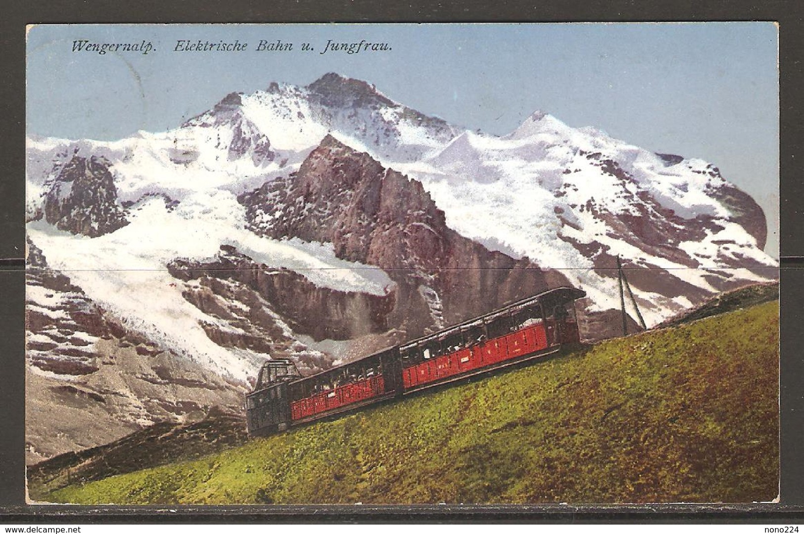 Carte P ( Suisse / Chemin De Fer ) - Trains