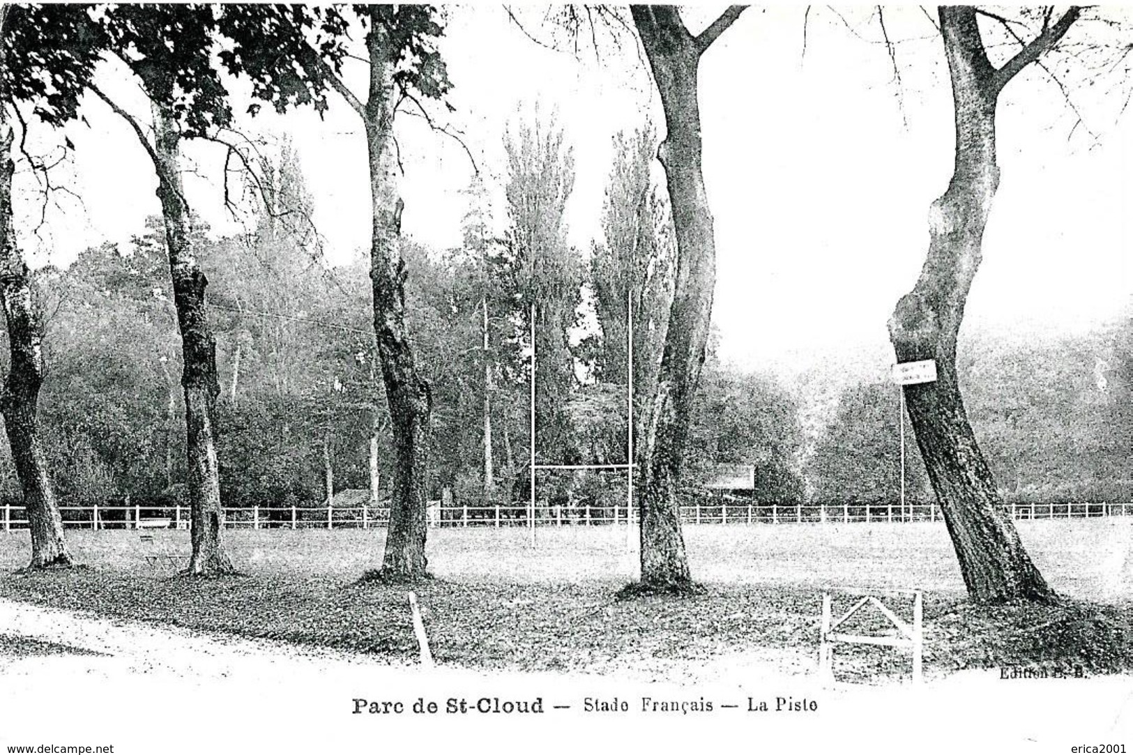 Saint Cloud. La Piste Du Stade Français Au Parc De Saint Cloud. - Saint Cloud