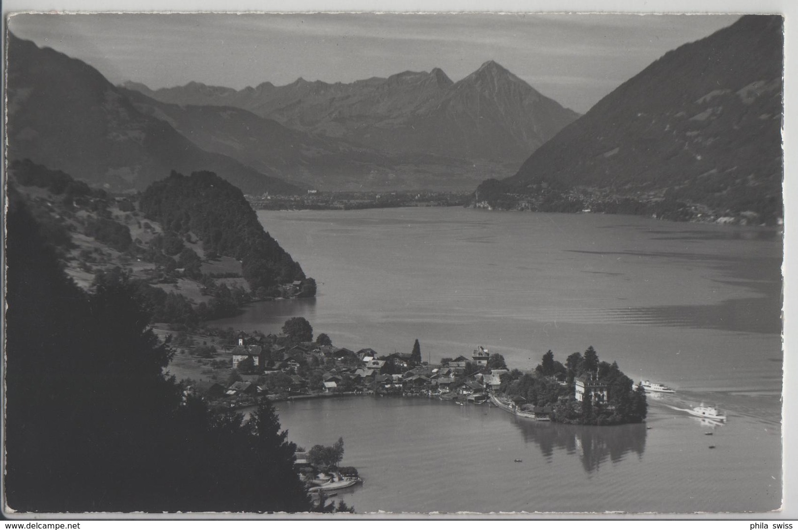 Iseltwald Am Brienzersee - Blick Gegen Interlaken - Photo: E. Gyger No. 34470 - Brienz