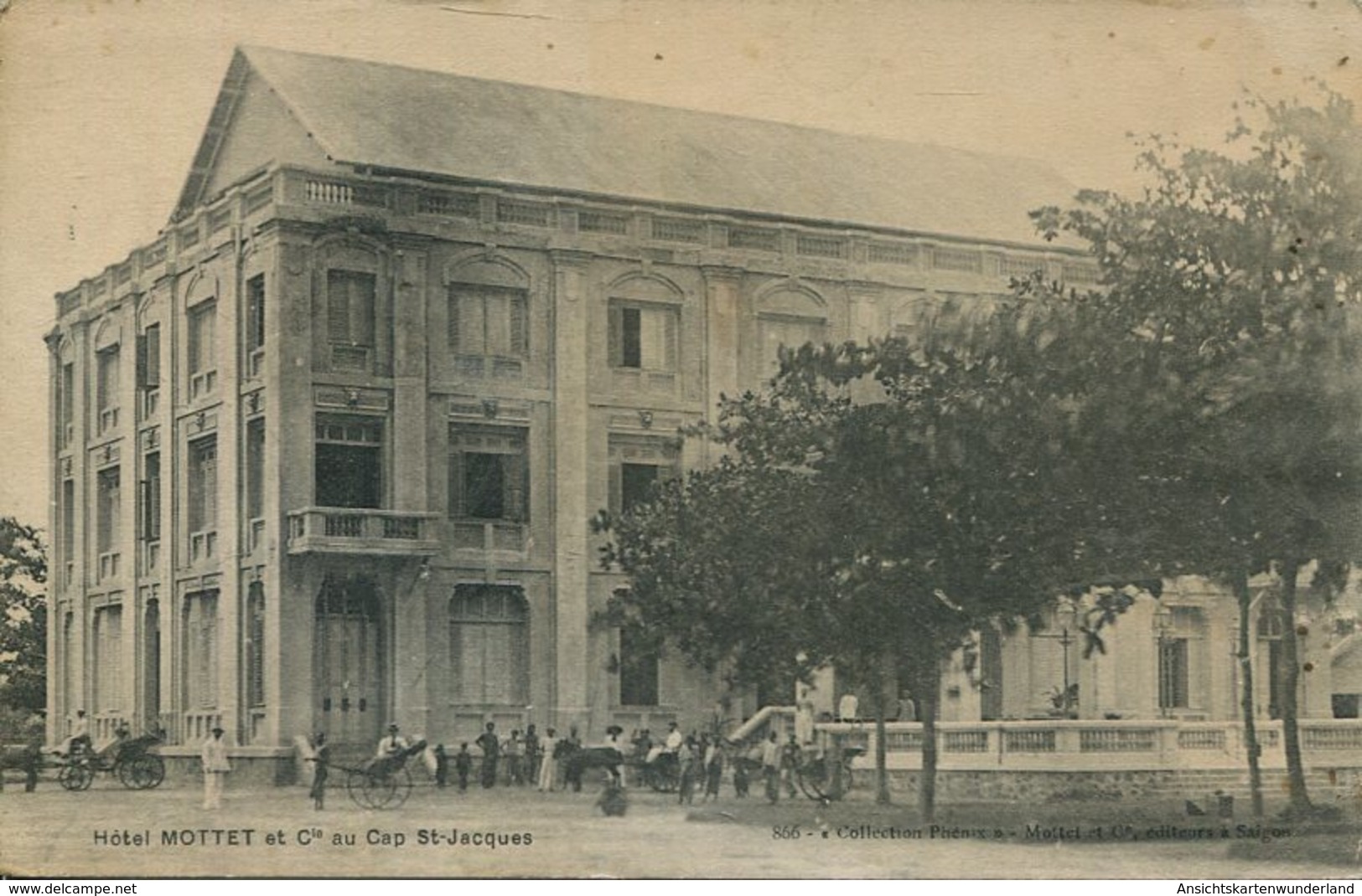 004030  Hôtel Mottet Et Cie Au Cap St-Jacques  1907 - Vietnam