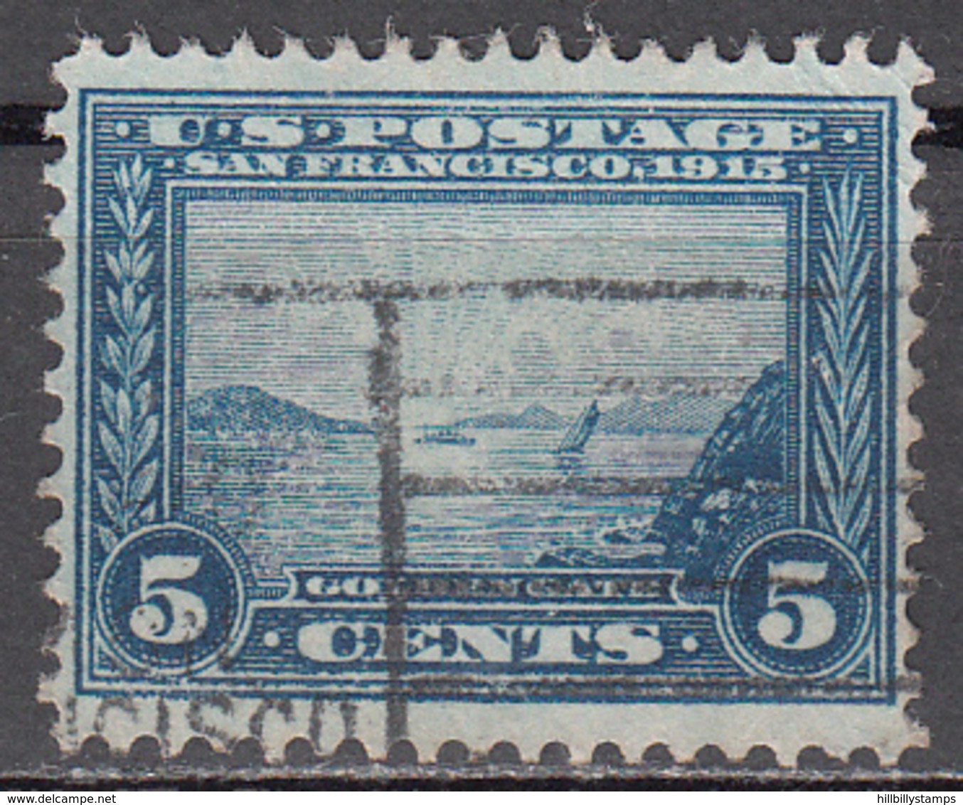 UNITED STATES     SCOTT NO. 399    USED      YEAR  1913    PERF  12 - Used Stamps