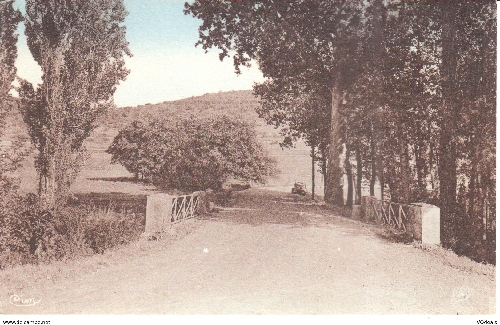 (21) Côte D'Or - CPA - L'etang Vergy - Le Pont Du Meuzin - Autres & Non Classés