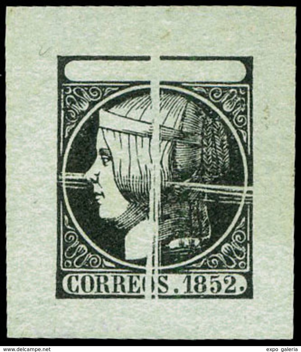 29 Año 1852 PRUEBA De Punzón - Used Stamps