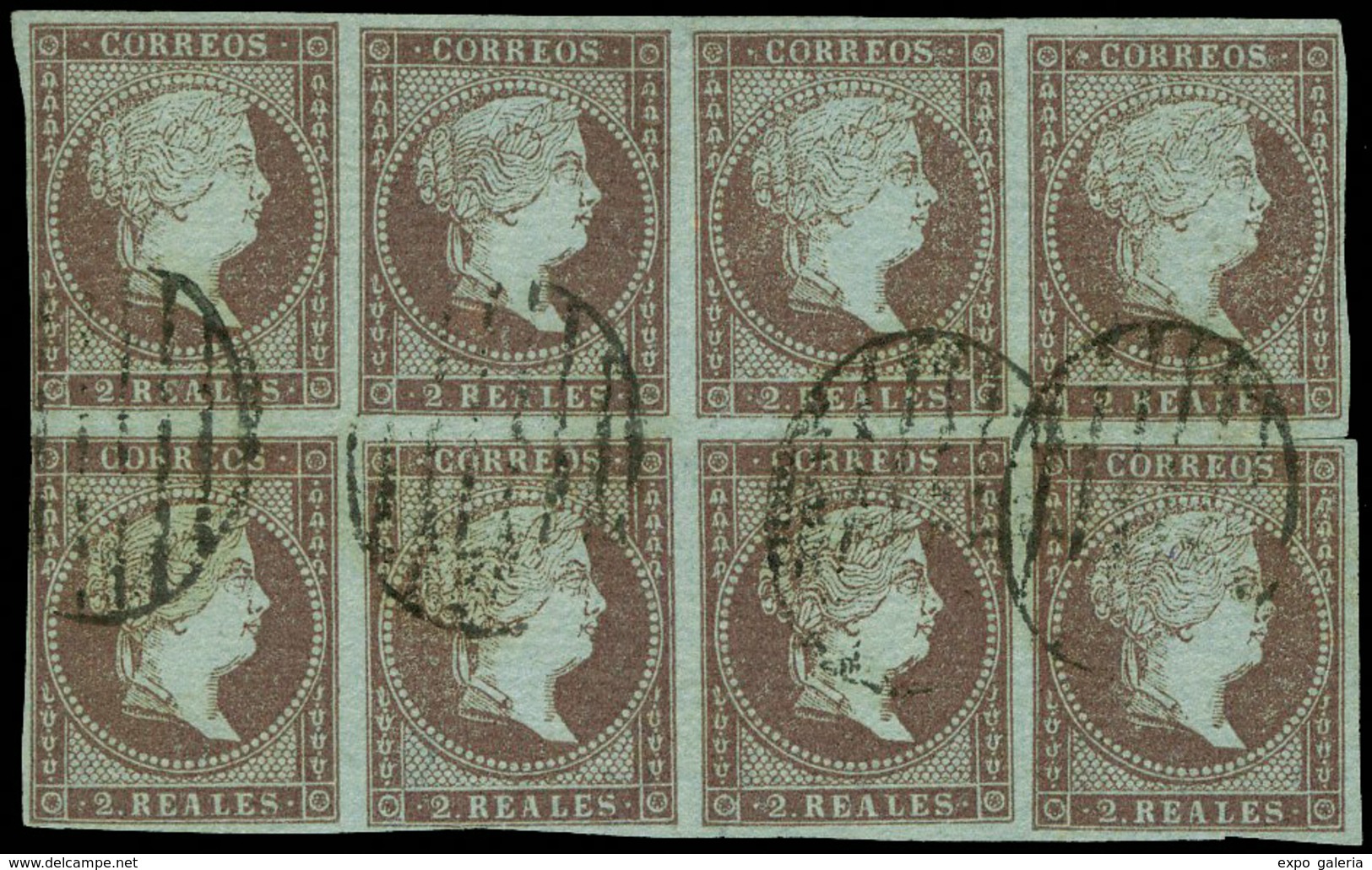 63 Ed. 0 42 Bl.8 - Used Stamps