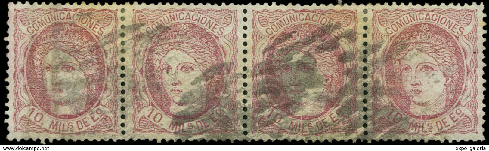 162 Ed. 0 105 Tira 4 - Unused Stamps