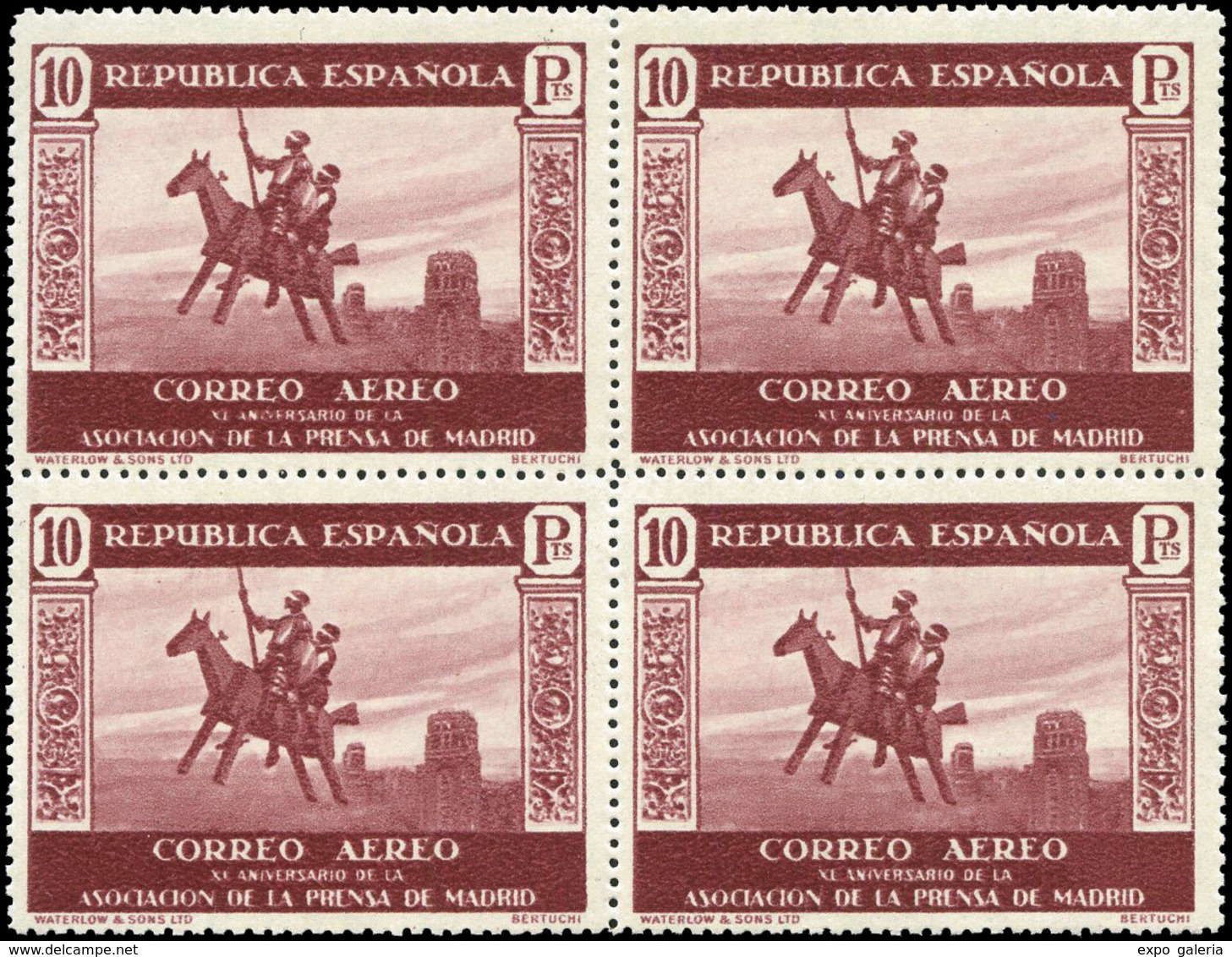 454 Ed. *** 711/25 Bl.4 - Unused Stamps