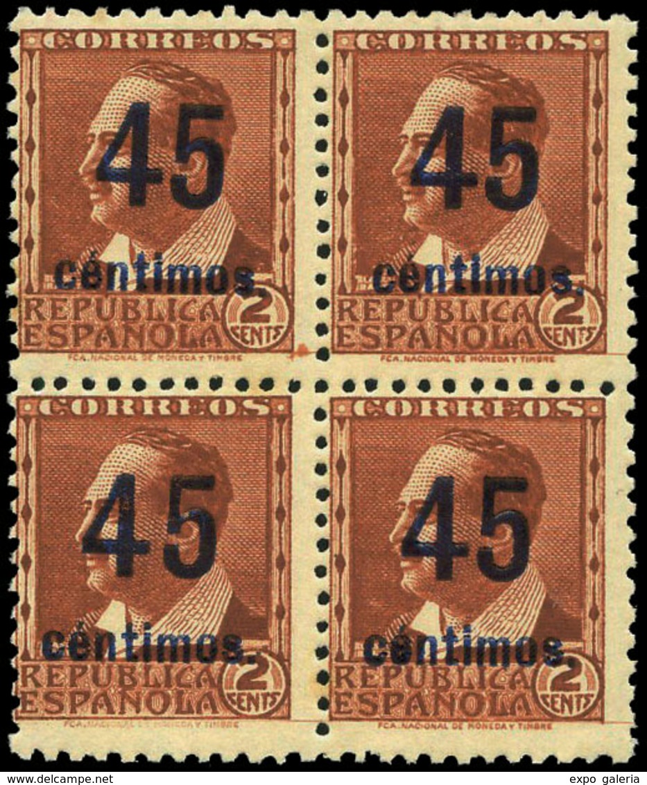 481 Ed. *** NE 28 Bl.4 Borde Hoja. Cat. 340€ - Unused Stamps