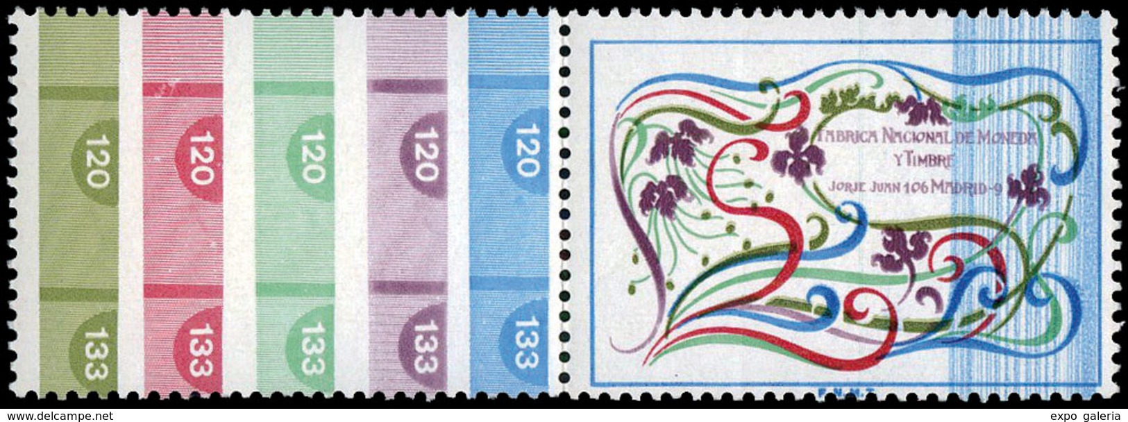 731 *** 1982. Conjunto De 3 Pruebas Realizadas Por La F.N.M.T. - Unused Stamps