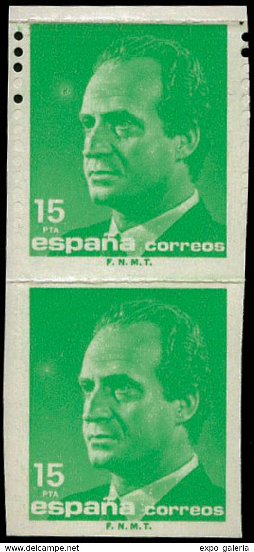 748 Ed. *** 3004 Pareja Vertical. 1 Sello S/D+ Otro Sello Dentado Parcial. Muy Rara - Unused Stamps