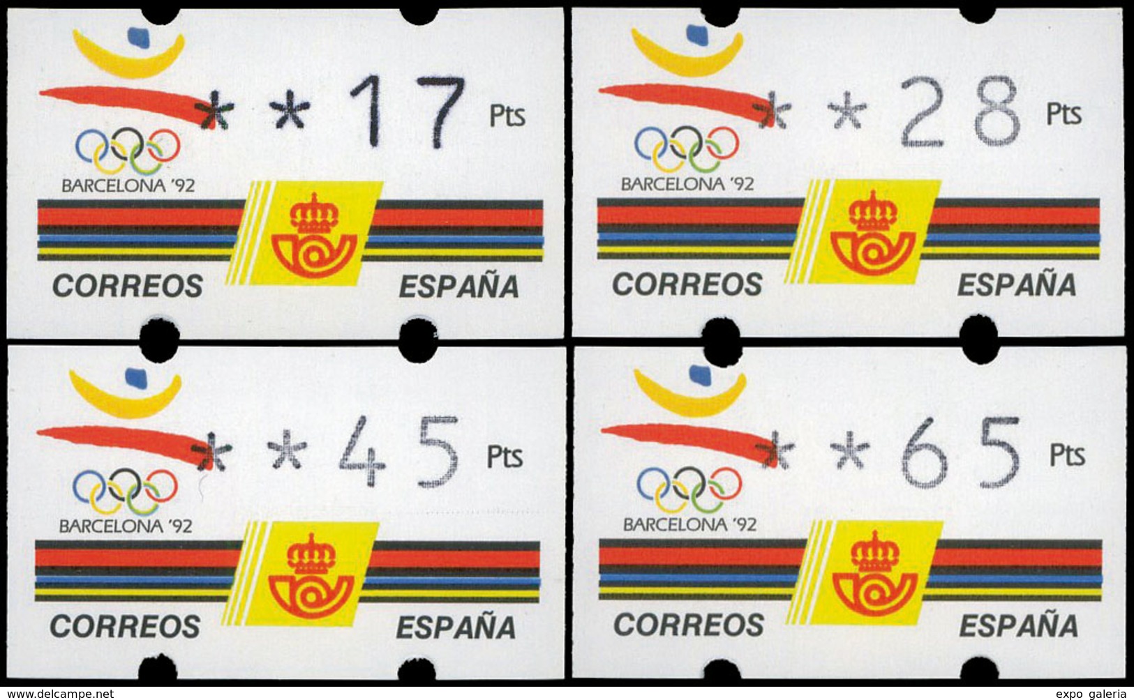 756 Ed. *** 4+4a - 1992. 2 Series De 4 Valores, Una De 3 Dígitos Y 2 Cuatro Dígitos. Cat. 50€ - Unused Stamps