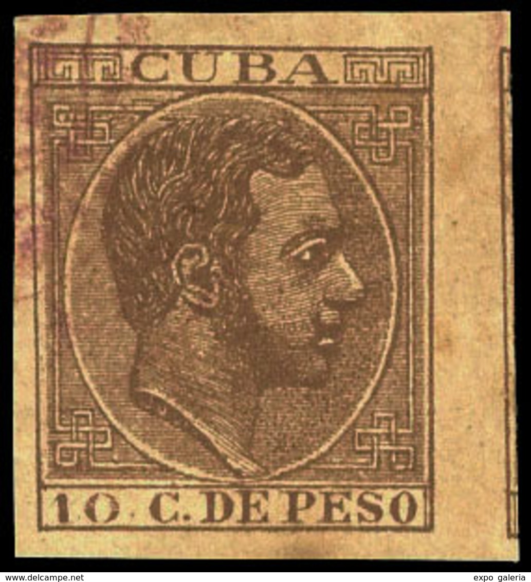 1062 Ed. 0 102F - Falso Postal. S/Dentar. Precioso.Cat.64€ - Cuba (1874-1898)