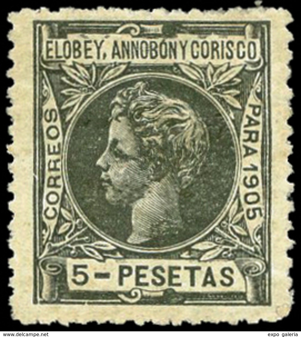 1065 Ed. *** 33 	Lujo. Cat. +340€ - Elobey, Annobon & Corisco