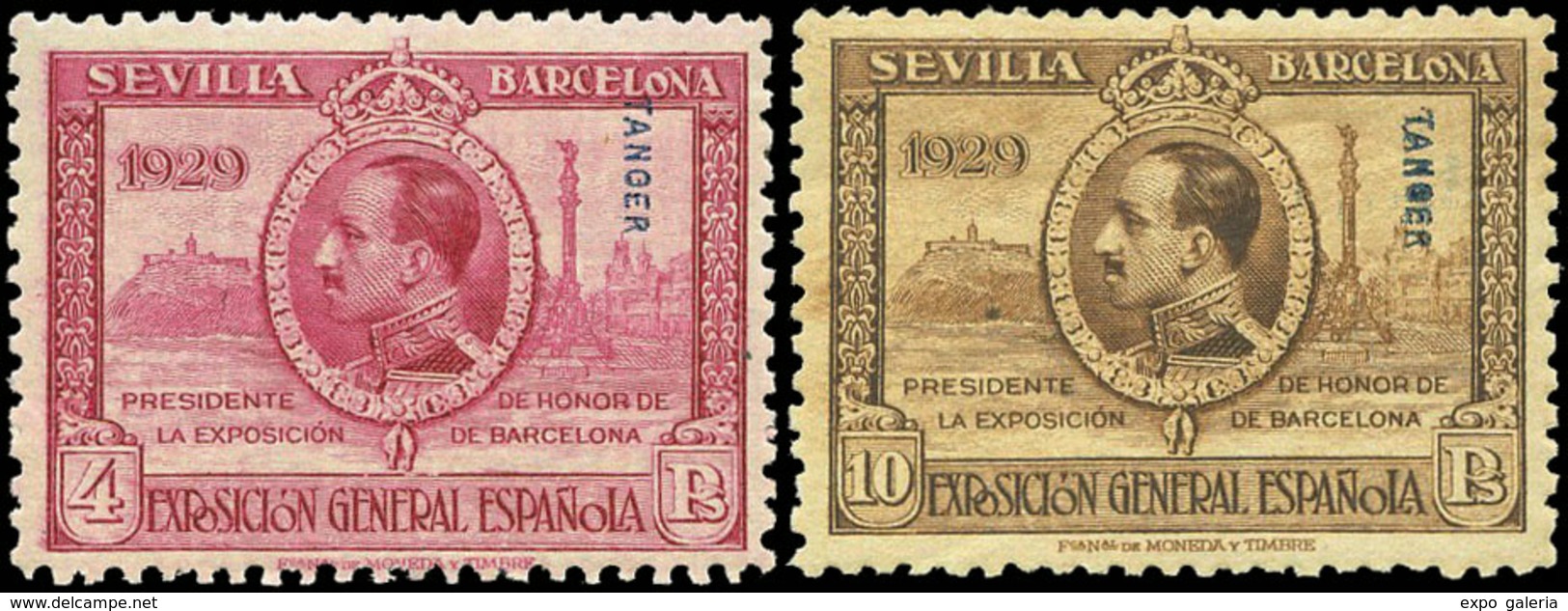 1175 Tanger Ed. *** 37/47 	Lujo. Cat. 160€ - Spanish Morocco