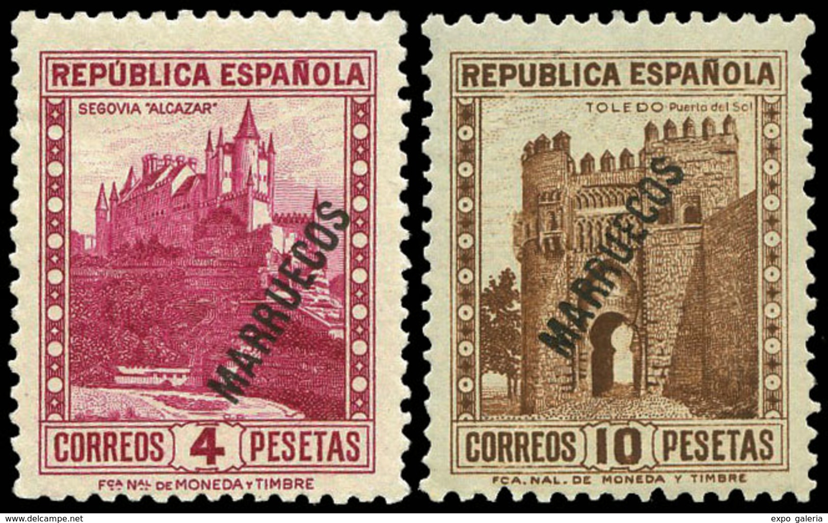 1178 Tanger Ed.  *** 70/84 	Lujo. Cat. 173€ - Spanish Morocco