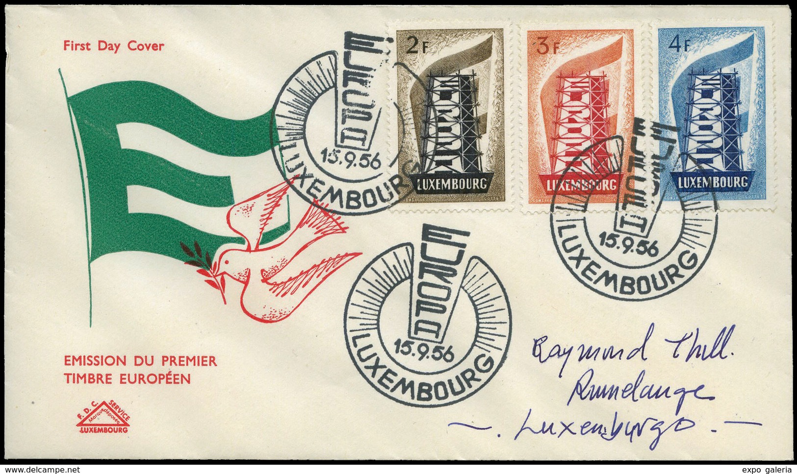 1233 Luxemburgo - Ed. SPD 514/6 - Other & Unclassified