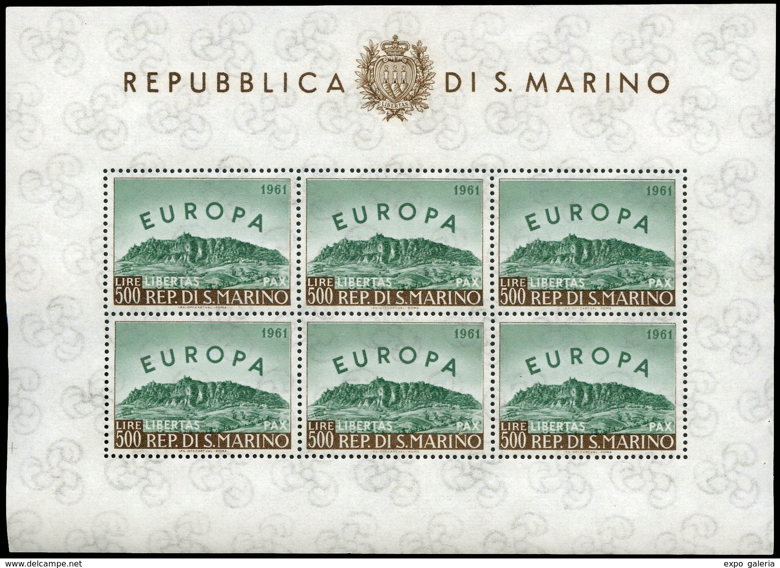 1249 San Marino - Ed. *** 523 En HB De 6. 1965. Lujo. Cat. 230€ - Autres & Non Classés