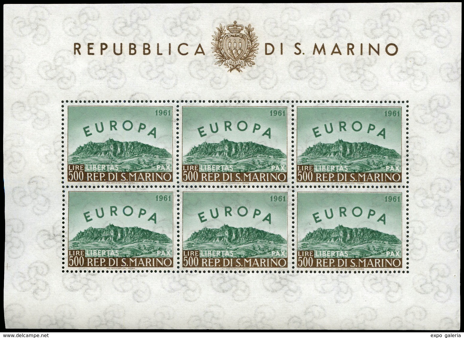 1249 San Marino - Ed. *** 523 En HB De 6. 1965. Lujo. Cat. 230€ - Other & Unclassified