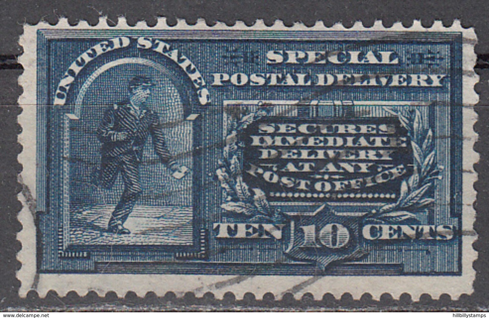UNITED STATES     SCOTT NO. E5A    USED      YEAR  1895   WMK-191 - Special Delivery, Registration & Certified