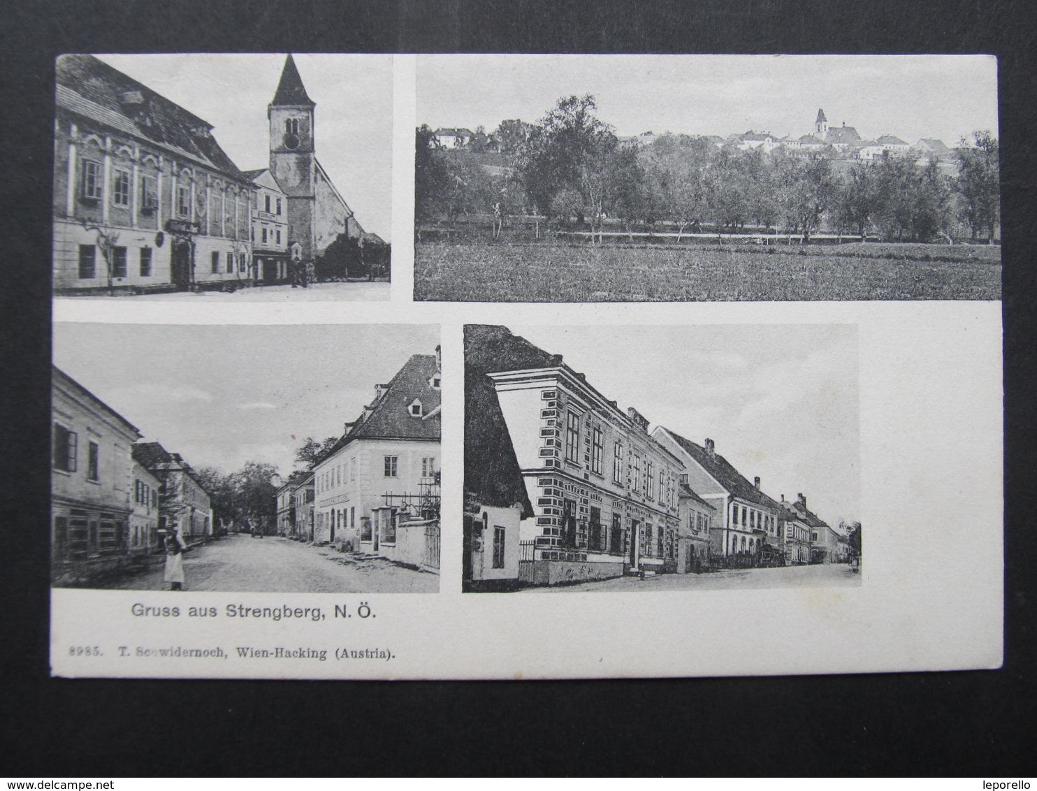 AK STRENGBERG B. Amstetten Strasse 1910//  D*32916 - Amstetten
