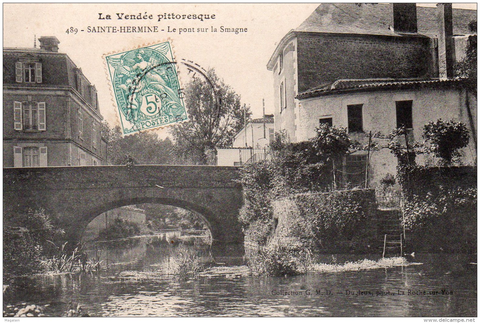 Ste Hemrine : Le Pont Sur La Smagne - Sainte Hermine