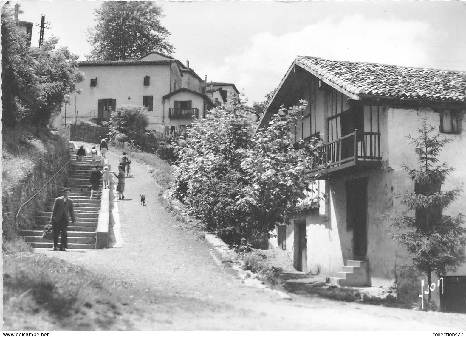 64-CAMBO-LES-BAINS- MONTEE DE LA GARE - Cambo-les-Bains