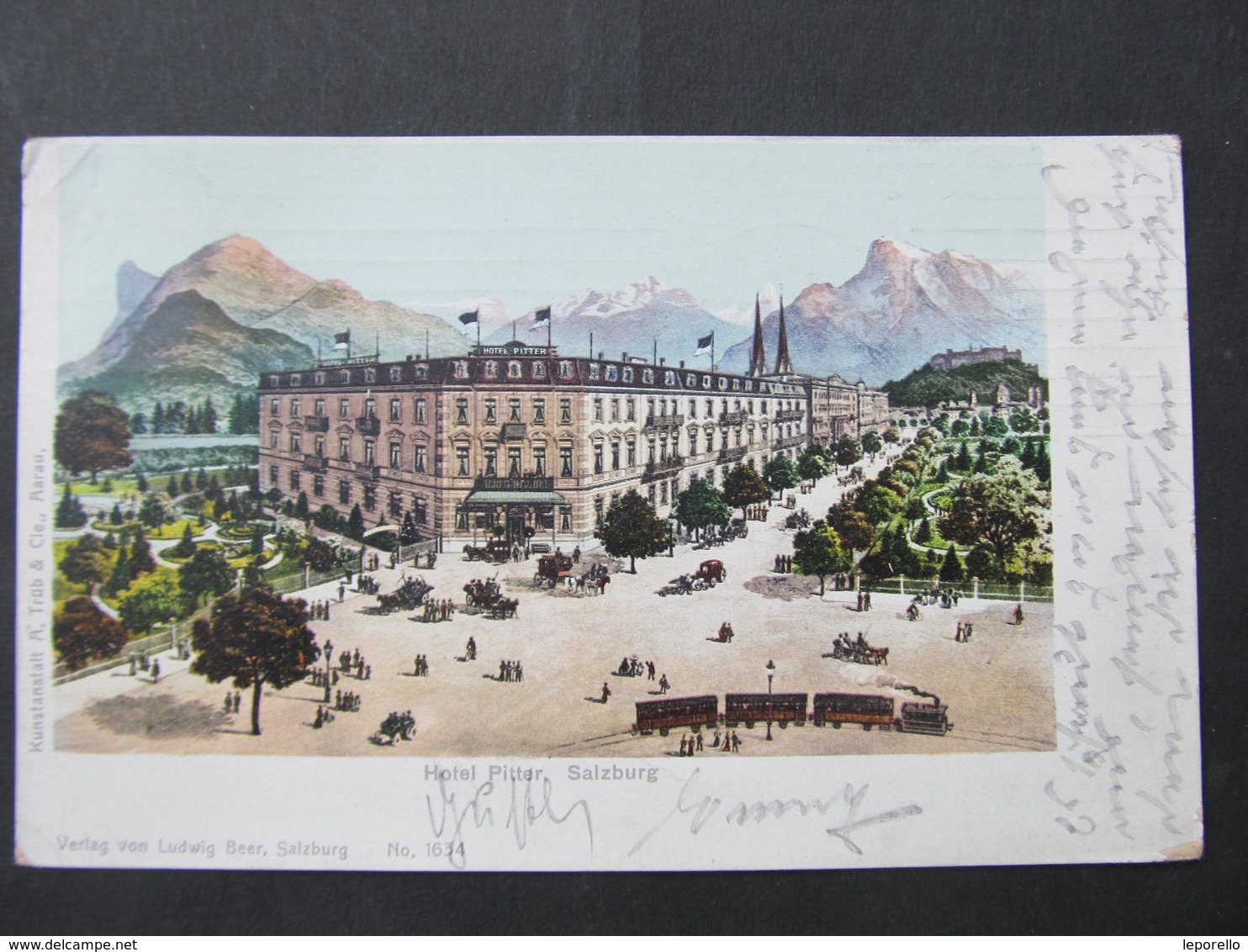 AK SALZBURG Hotel Pitter 1908  //  D*32925 - Salzburg Stadt