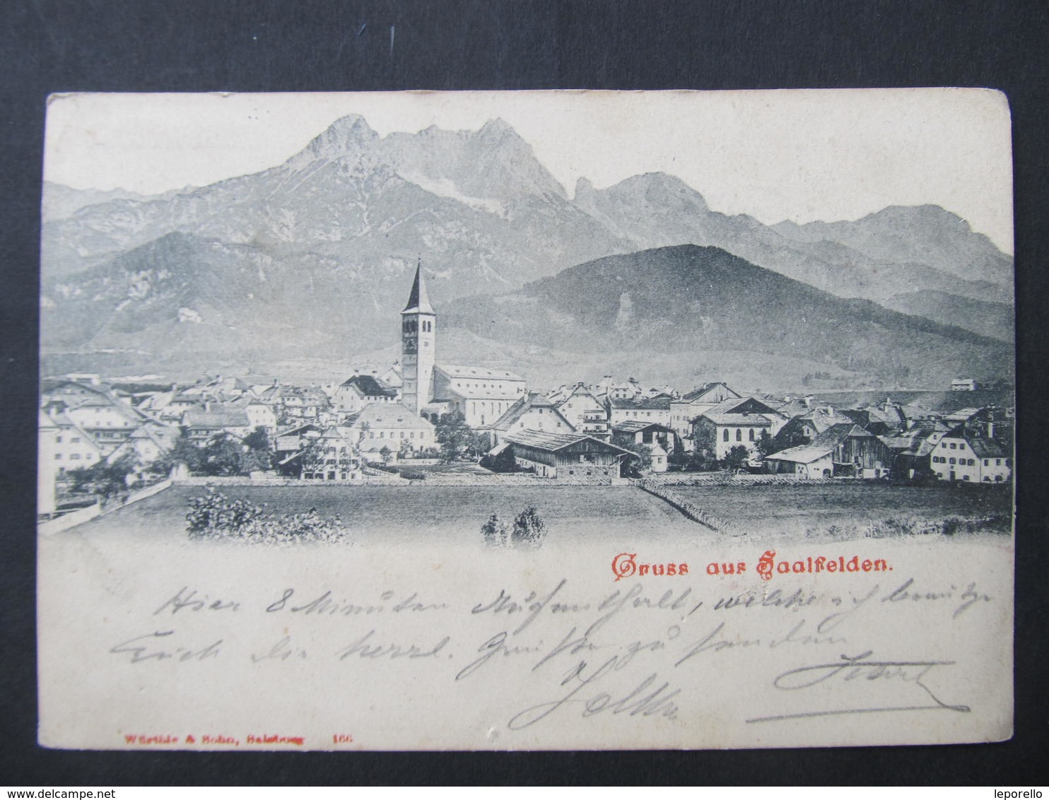 AK SAALFELDEN 1910   //  D*32927 - Saalfelden