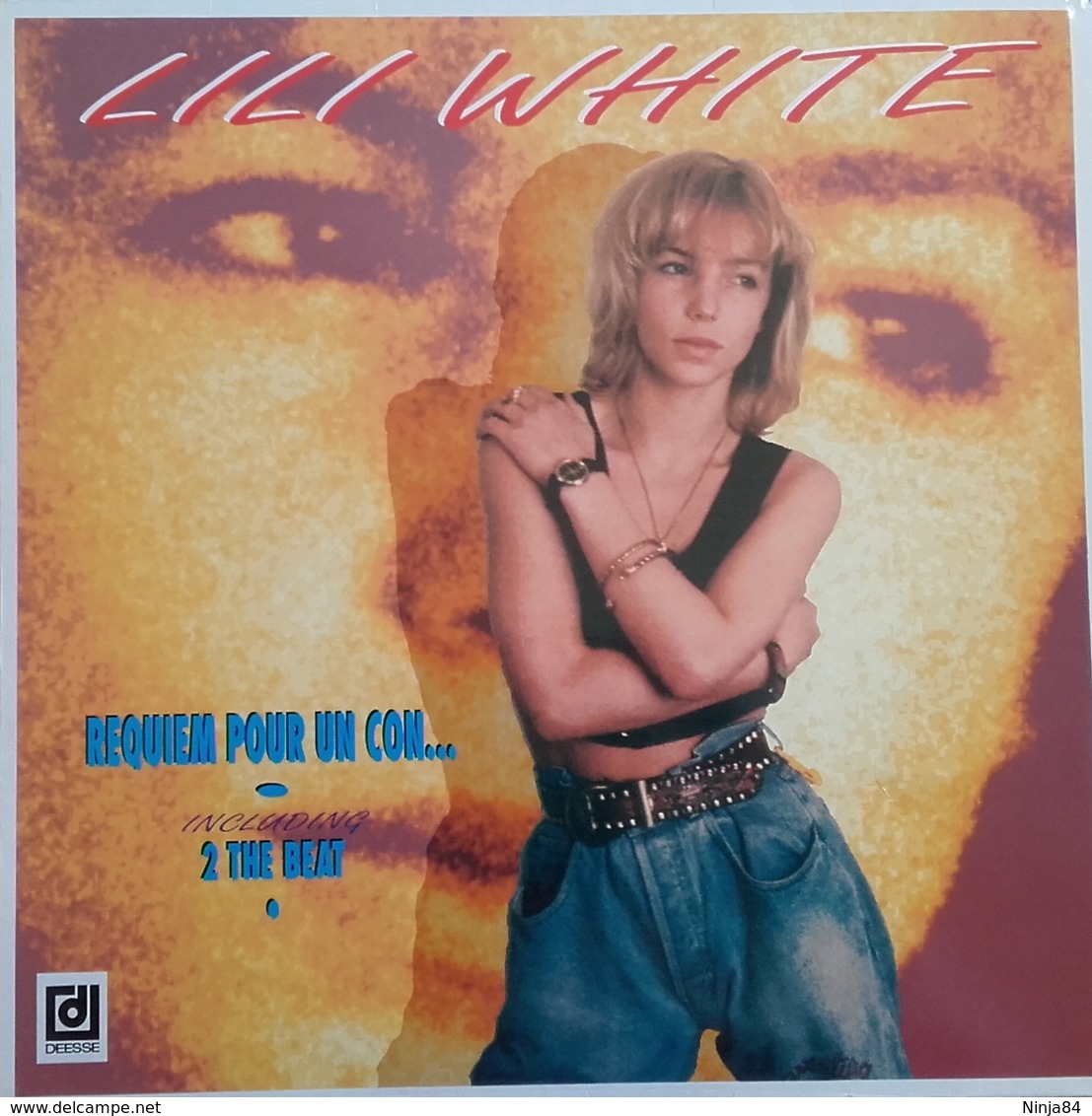 MAXI 45 RPM (12")  Lili White / Serge Gainsbourg  "  Requiem Pour Un Con…  " - 45 T - Maxi-Single