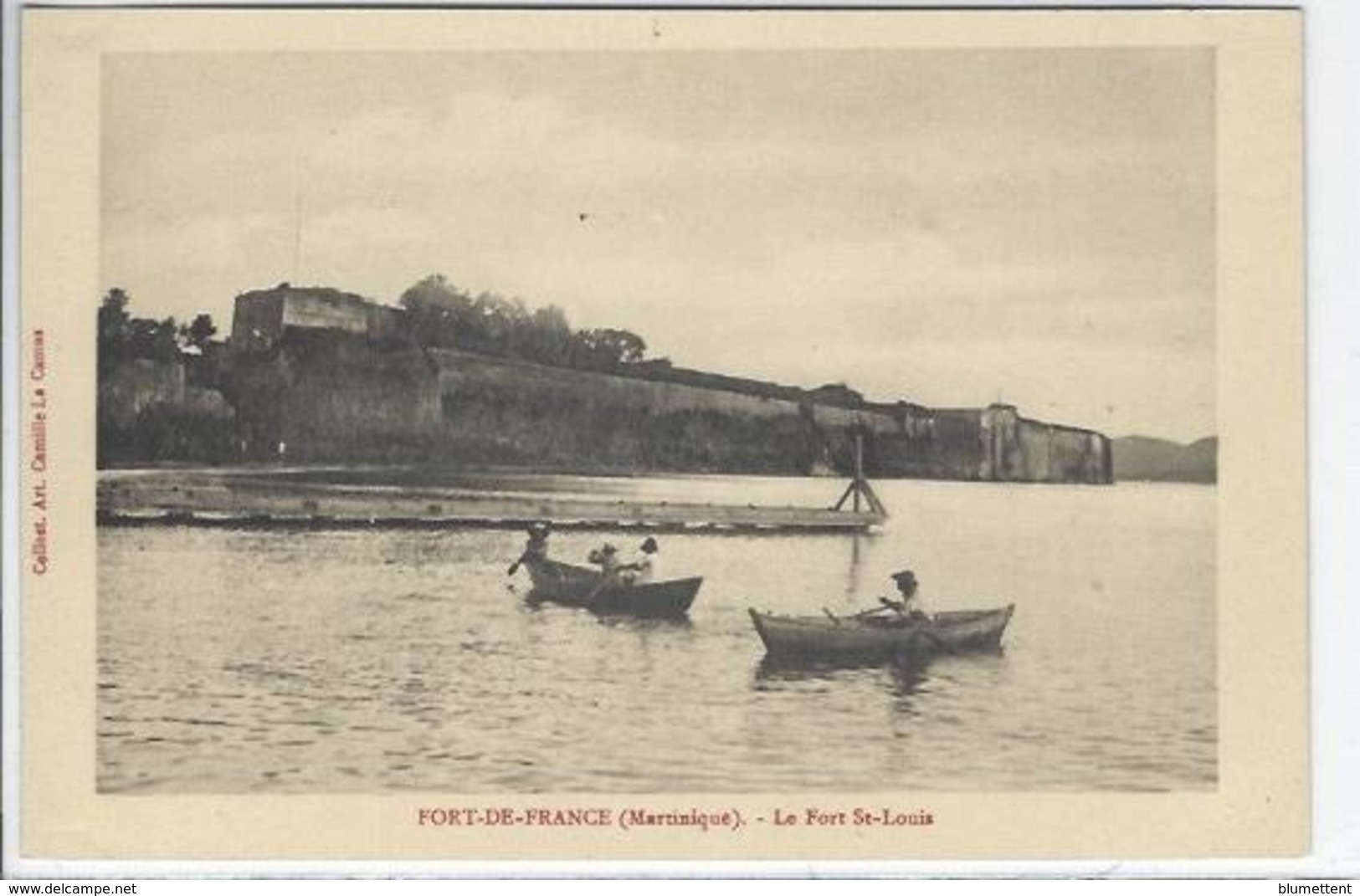 CPA Martinique Fort De France Non Circulé - Fort De France