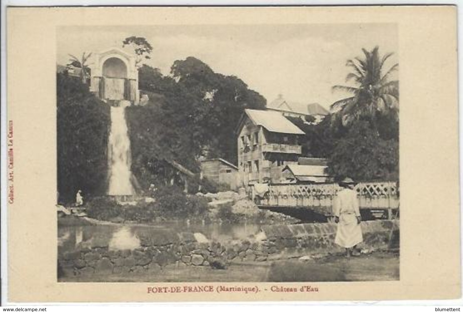 CPA Martinique Fort De France Non Circulé - Fort De France