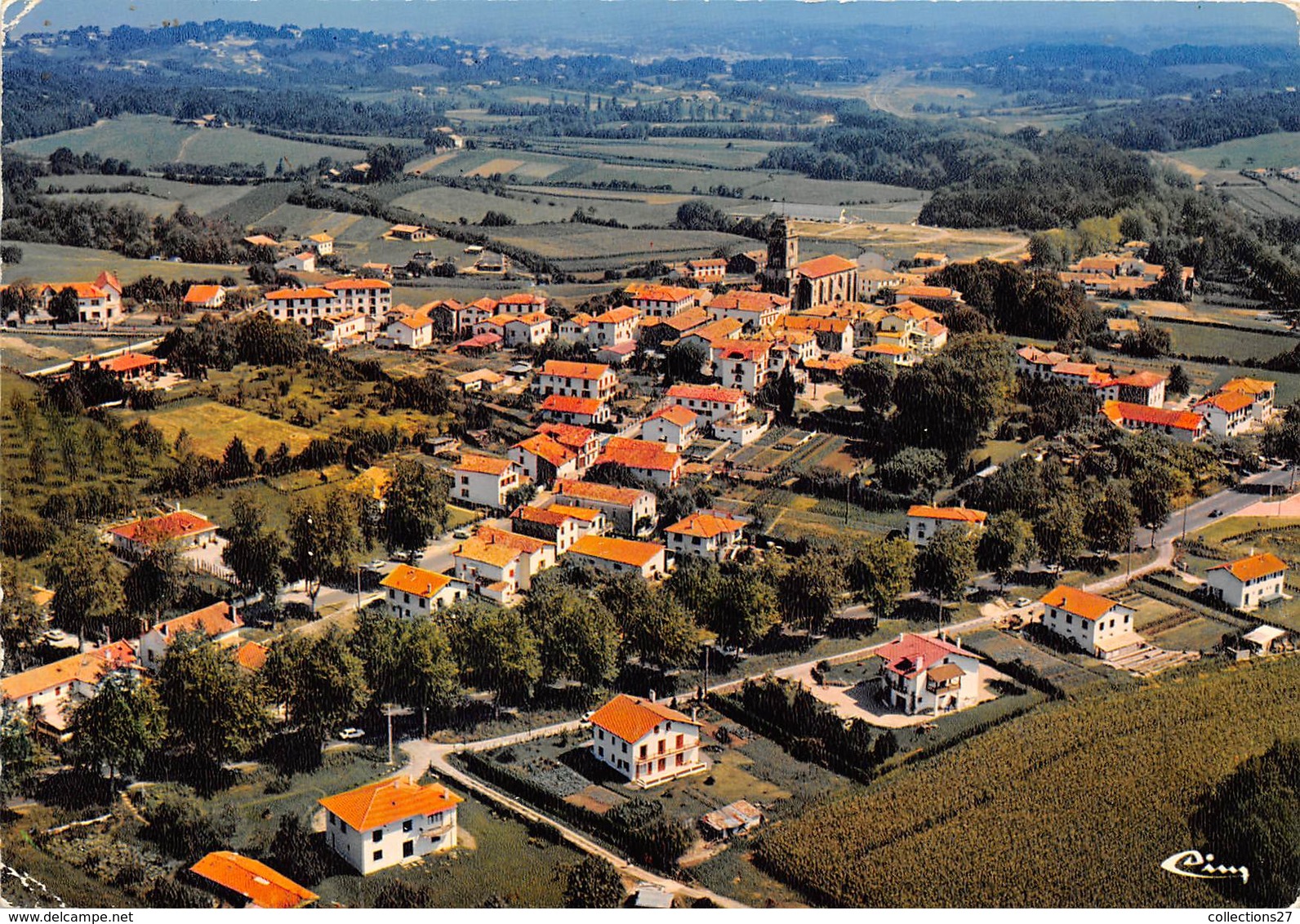 64-URRUGNE-VUE GENERALE AERIENNE - Urrugne