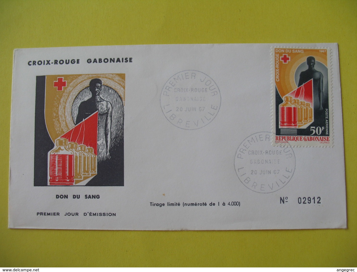 FDC  1967    Gabon  -  Libreville    à Voir - Gabon